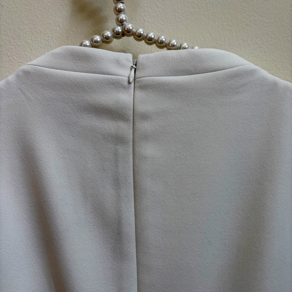 Halston Heritage Black and White Midi Dress - Picture 7 of 8